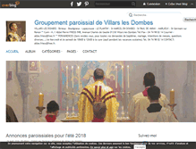 Tablet Screenshot of paroisse-villars.com